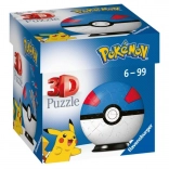 Ravensburger 3D slagalica 3D Pokémon Great Ball – 54 dijelova