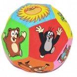 Tekstilna lopta s motivom Krtka 15 cm