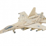Drvena slagalica ruski lovac SU-27 RoboTime