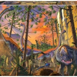 Puzzle EDUCA znatiželjni dino – 500 dijelova