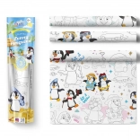 Slikarski stolnjaci 3 kom - Veseli pingvini