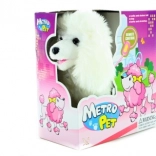 pseći ljubimac na kabel s mašućim repom