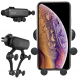 Gravitacijski držač za automobil za ventilacijsku rešetku