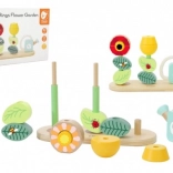 Cvjetni vrt drvena slagalica za djecu