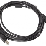 USB 2.0 kabel AM-BM 3M Lanberg crni