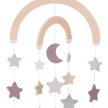 Drveni viseći vrtuljak Zvjezdice ljubičaste