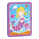 Quercetti mozaik s pribadačama – vile