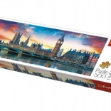 Puzzle 500 dijelova Panorama - Big Ben i Westminsterska palača