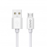 Savio USB-A na micro USB kabel 3 m, brzo punjenje 2 A