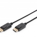 Povezni kabel DisplayPort 4K 60 Hz, DP–DP, 2 m, crni