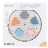 drvena edukativna igra POLARB – razvrstavanje oblika i boja