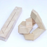 Drvena slagalica Zmija Prirodna