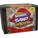 Kinetic Sand Dino X-Cavate iskopavački set s kosturom dinosaura i priborom