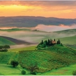 Panoramske puzzle DINO – Zalazak sunca, 1000 dijelova