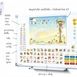 Magnetski kalendar za djecu - Vrtić sa 114 magneta