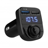 FM Bluetooth autotrasmiter i punjač 2x USB