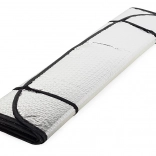 Sjenilo za vjetrobransko staklo automobila, reflektirajuća folija s vakuumskim čepovima 130 × 60 cm