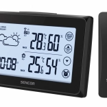 Digitalna meteorološka stanica s zaslonom osjetljivim na dodir i senzorom