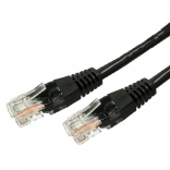 Mrežni kabel Patchcord UTP kat.5e RJ45 7,5 m crni
