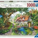 Ravensburger puzzle Flower Hill Lane 1000 dijelova