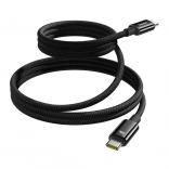 Baseus Tungsten Gold kabel za punjenje USB‑C na USB‑C 100W 1 m crni
