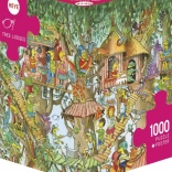 Puzzle HEYE Kućice na drveću 1000 dijelova