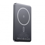 McDodo ultratanka magnetska power banka 5000mAh, bežična, zlatna