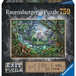 Ravensburger puzzle Exit: Jednorog 759 kom