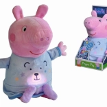 Peppa Pig plišani uspavanko sa svjetlom i melodijom 25 cm