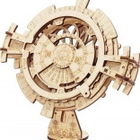 Drvena mehanička slagalica - Stolni kalendar ROKR