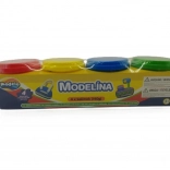 Plastelin MODELO 4×140 g – razne boje