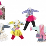 Kratke haljine i odjeća za lutke, razni tipovi