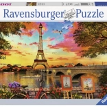 Puzzle Na obali Seine 1000 dijelova RAVENSBURGER