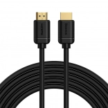 Baseus HDMI 2.0 kabel 4K 60 Hz, 3D, HDR, 18 Gb/s, 5 m – crna