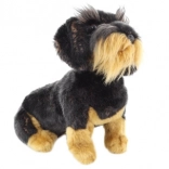 Plišana jazavčarka s povodcem 29 cm