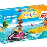 Playmobil Family Fun Starter Pack Vodeni skuter s banan čamcem