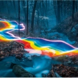 Puzzle od 1000 dijelova Čarobna šuma, Dugin put