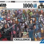 Puzzle Ravensburger Star Wars Mandalorian Izazov 1000 dijelova
