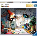 Puzzle Disney Pixar Umjetnički stol 1000 dijelova