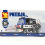 Konstruktorski set Dromader Policija Auto