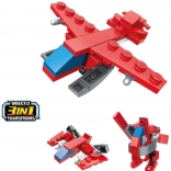 Qman građevni set Vatrogasni avion 3u1