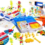 Set kreativne slagalice s bušilicom u koferu - 237 dijelova