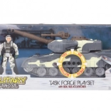 Vojni set s tenkom na baterije sa zvukovima i svjetlima