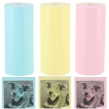 Raznobojne role za termalni pisač 5,7 cm x 3 m, 3 komada