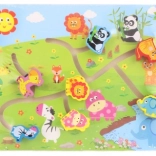 Drveni labirint sa životinjama