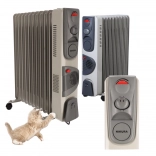 Električni radijator NIKURA s 11 rebara