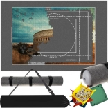 Podloga za slaganje puzzli s torbom i pumpicom