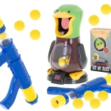 Gladna patka – streljačka igra s pištoljem i pjenastim lopticama