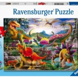 Ravensburger puzzle T‑Rex Terror 35 dijelova
