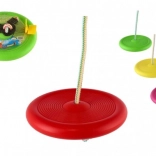 Dječja tanjurasta ljuljačka za vrt, ružičasta, promjer 28 cm